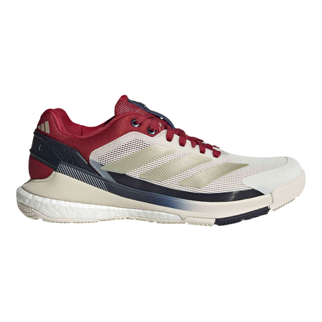Zapatilla Adidas Crazyquick Boost Padel Mujer Blanco/Rojo 2026