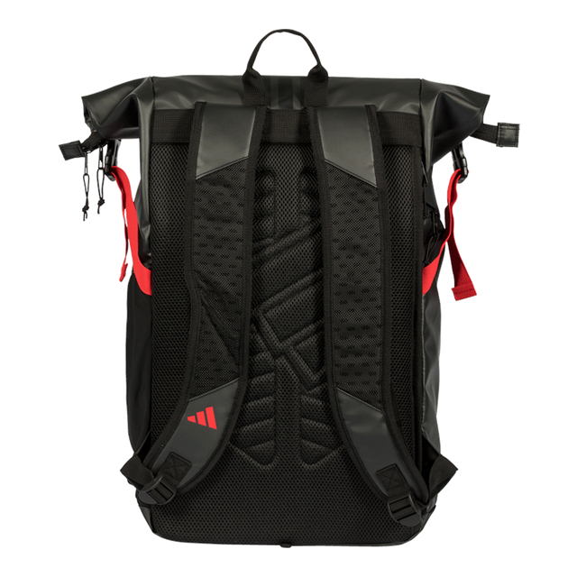 Mochila Adidas Multigame Black/Red Ale Galán 2026