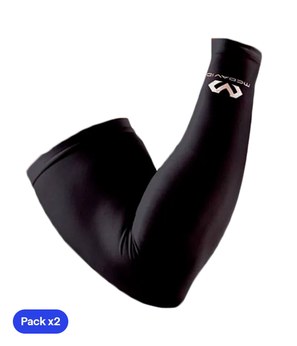 Mangas de Compresión McDavid Negro (x2)