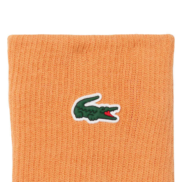 Muñequera Lacoste Roland Garros Naranja 2026 (Pack x2)