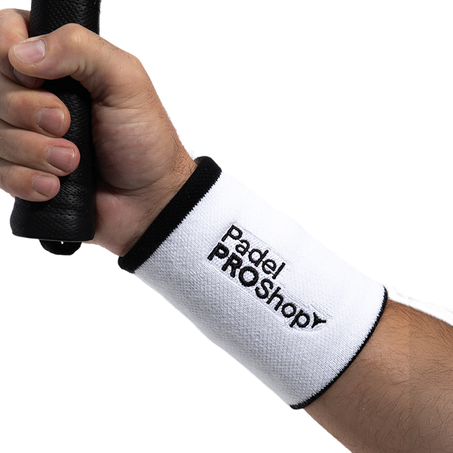Long Wristband PadelPROShop White/Black