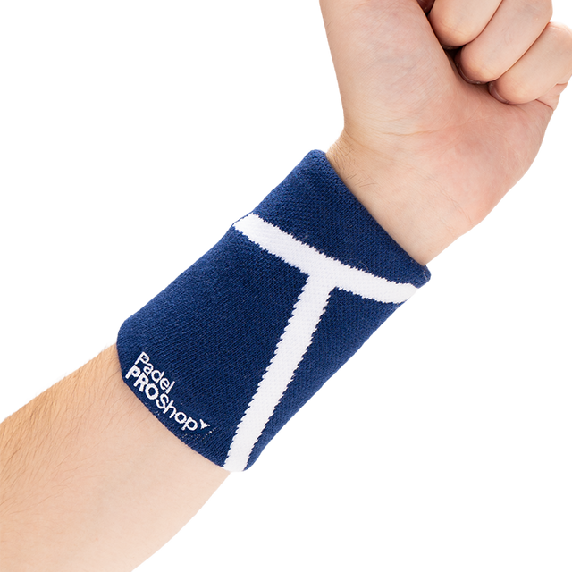 Muñequera Larga PadelPROShop Court Azul Marino