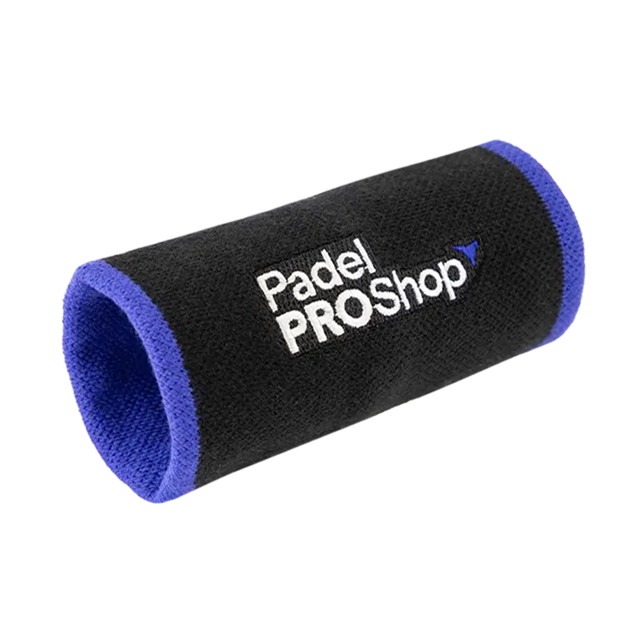 Muñequera Larga PadelPROShop Negro/Azul