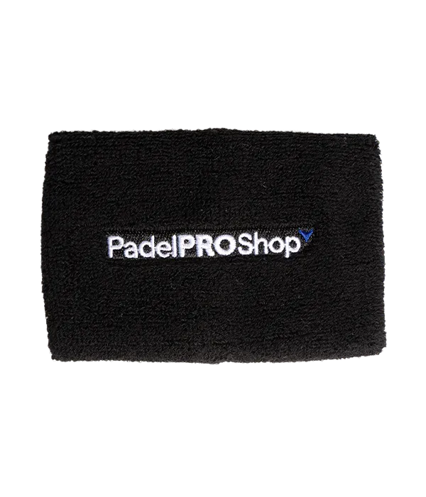 Muñequera Larga We Speak Padel Negra