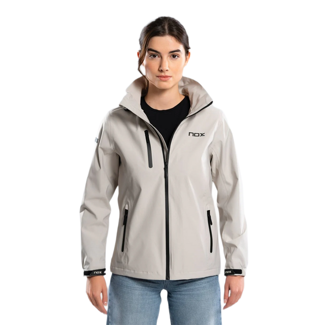 Coquille souple NOX Équipe Gris Pâle Femme 2026