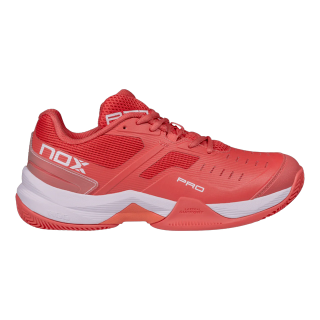 Padel Shoes Nox AT10 Pro Sea Coral/White 2026