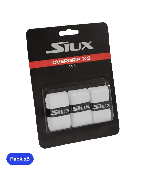 Overgrip Siux Pro Comfort White (Pack x3)