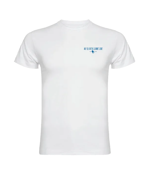 Emballer Padel Team Gourmet: T-shirt en coton blanc + serviette