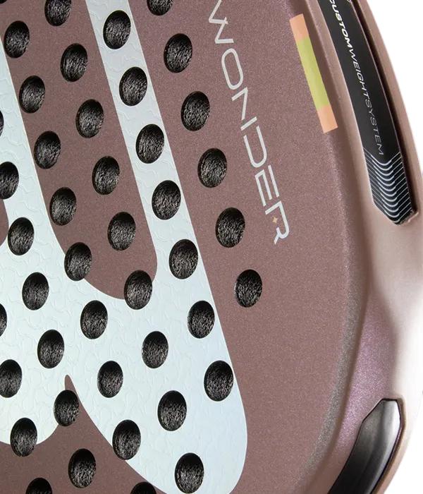 Pala de TEST Pala Bullpadel Wonder 2026