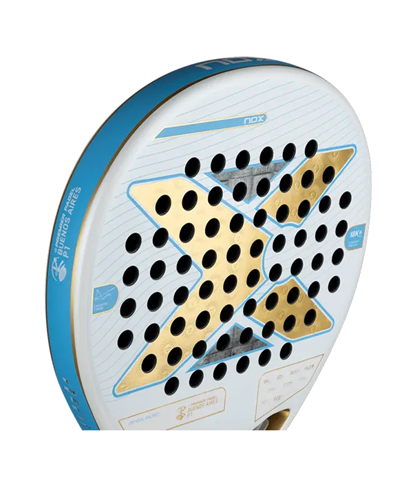 Pala Nox AT10 Luxury Genius 18K Alum Agustin Tapia Edicion Especial Buenos Aires 2025