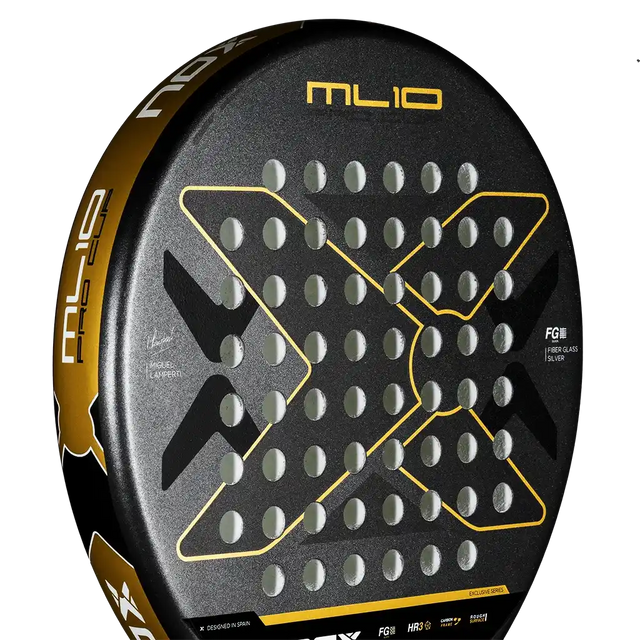 Pala Nox ML10 Pro Cup Coorp Negro/Oro (Exclusiva)
