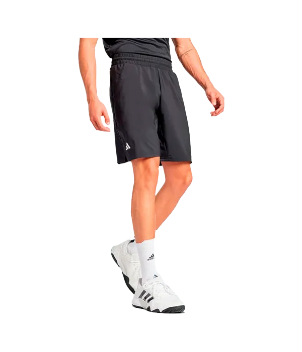 Pantalón Corto Adidas Club 3STR Negro 2025