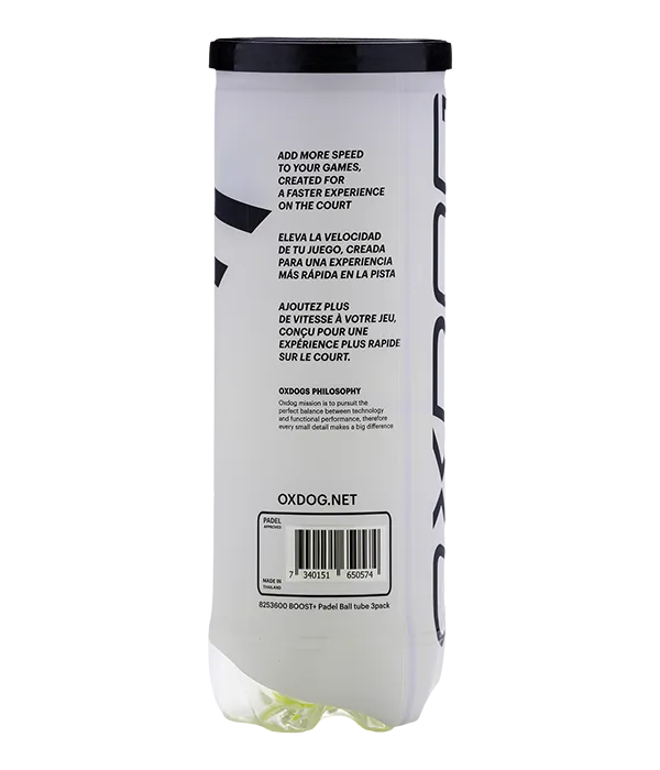 Pelotas Oxdog BOOST+ (Pack x3)