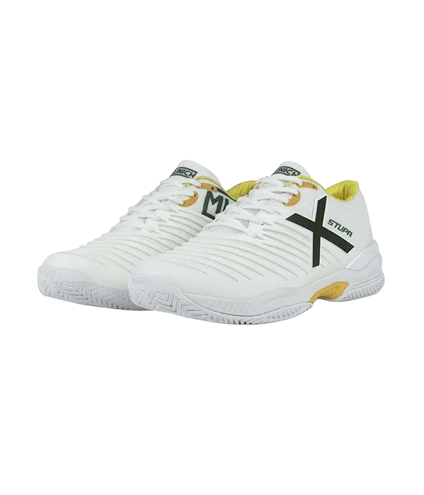 Zapatillas Munich Stupa Padx 64 Blanco/Amarillo 2025