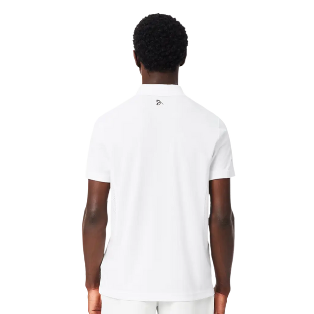 Polo Lacoste White Novak Djokovic 2026