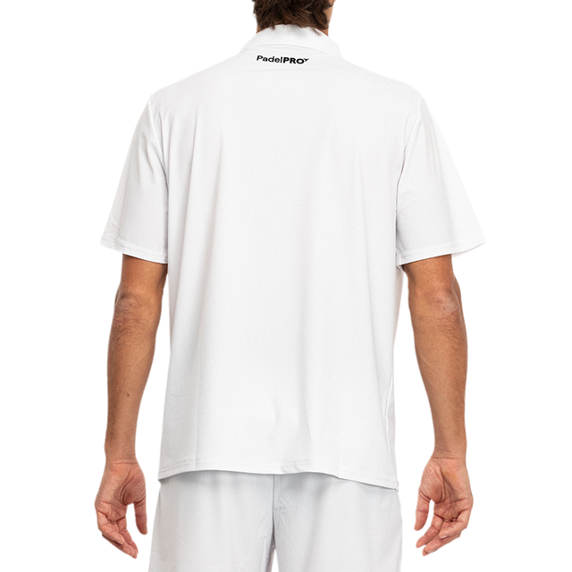 Polo Pro Elite PadelPRO White