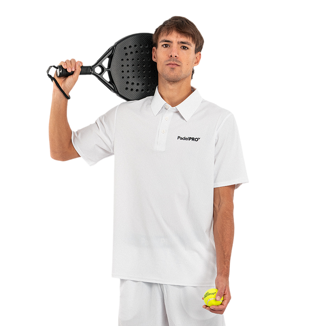 Pro Elite Polo PadelPRO White