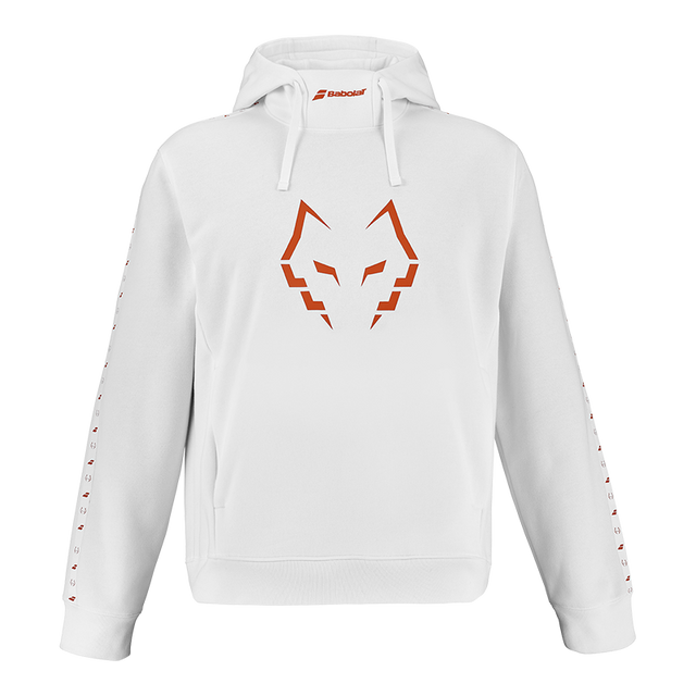 Sweat-shirt Babolat Blanc/Blanc 2026 J. Lebron