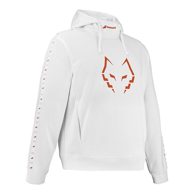Sweat-shirt Babolat Blanc/Blanc 2026 J. Lebron