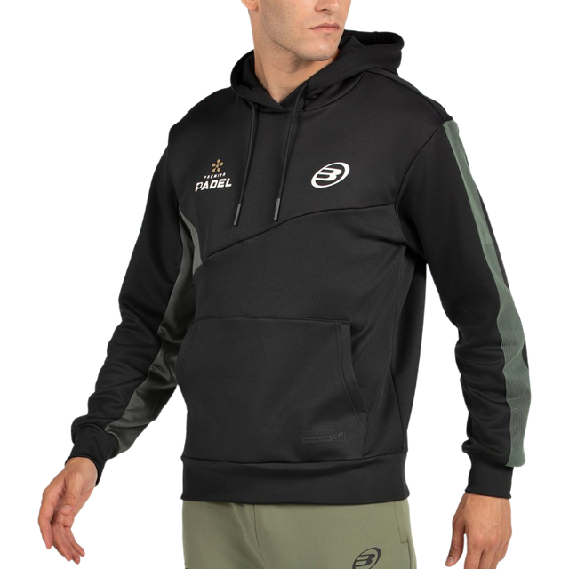 Sudadera Bullpadel Palmiro Negro 2026 Premier Padel