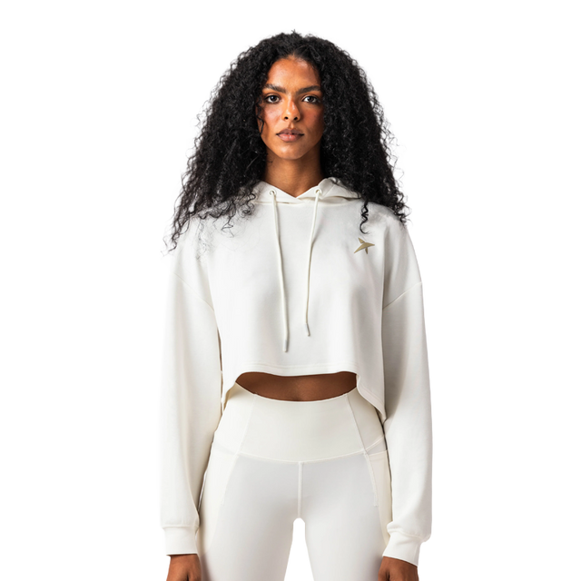 Felpa Drop Shot Noor Donna Bianco 2025