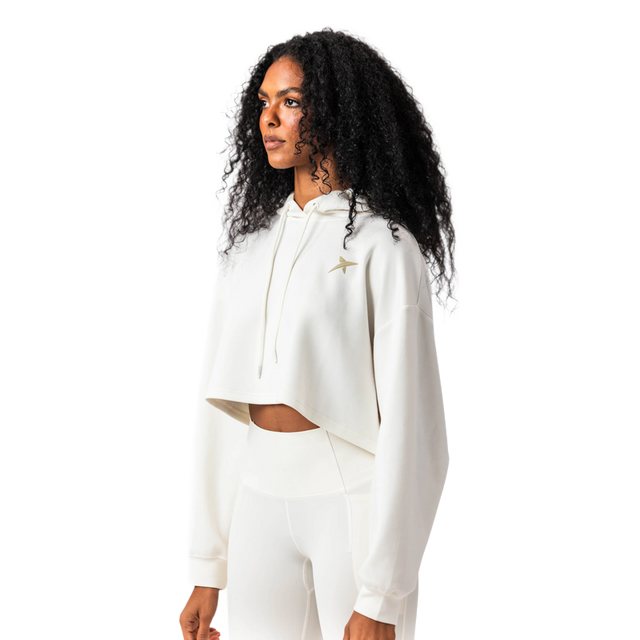 Felpa Drop Shot Noor Donna Bianco 2025