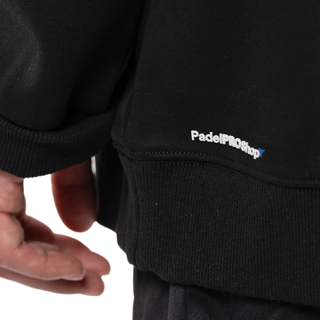 Sudadera PadelPROShop Negra con 3D 2025