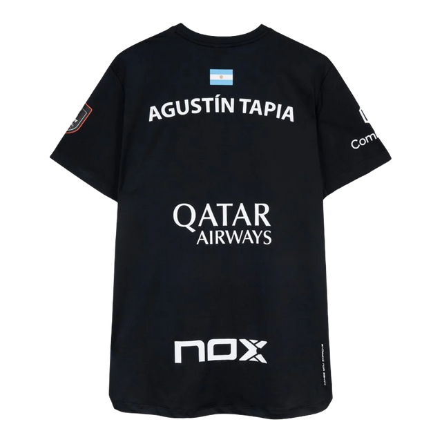 Camiseta NOX Sponsors AT10 Black 2026 A. Tapia