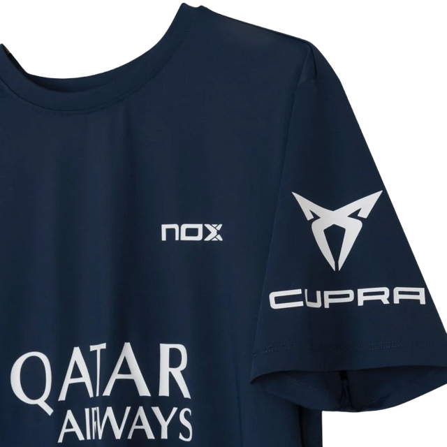 Camiseta NOX Sponsors AT10 Dark Blue 2026 A. Tapia