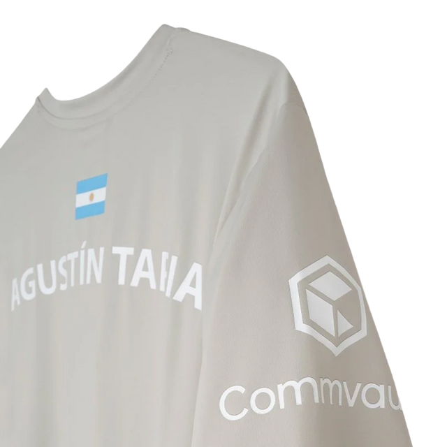 Camiseta NOX Sponsors AT10 Light Grey 2026 A. Tapia