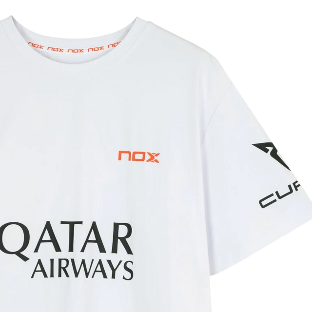 Camiseta NOX Sponsors AT10 White 2026 A. Tapia