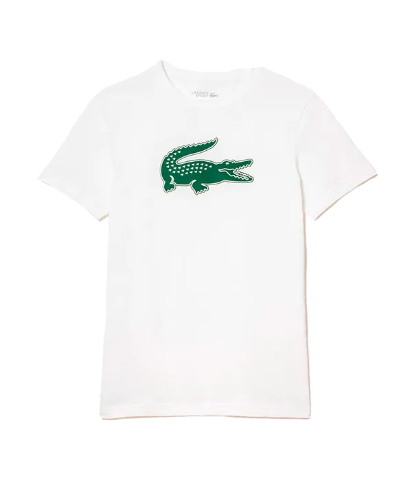 Camiseta Lacoste Sport Regular Fit Blanco