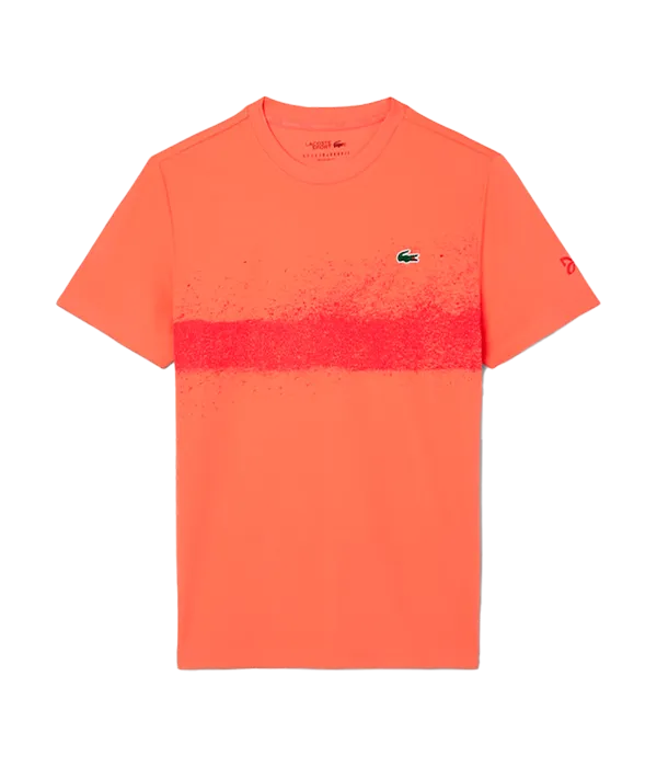 Camiseta Lacoste Tee Novak Djokovic Rojo 2025