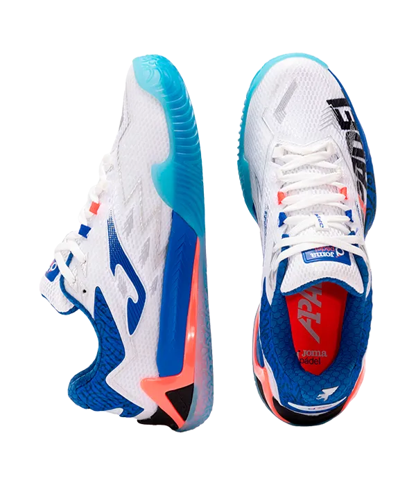 Zapatillas Joma A1 Padel Blanco/Azul 2025
