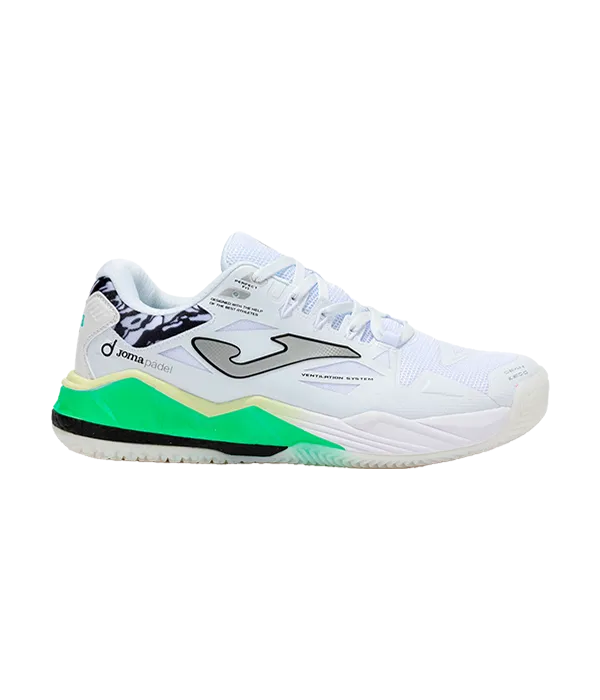 Zapatillas Joma Spin Men 2502 White/Green 2025