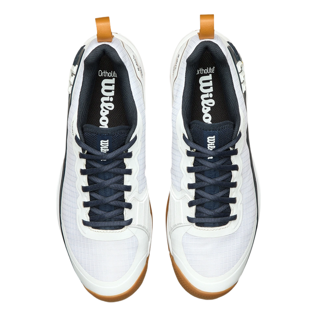 Wilson Padel Shoes Rush Pro 4.5 Clay RG White/Navy Blazer/Gum 2025