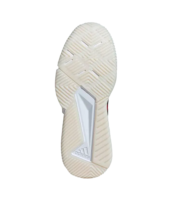 Zapatillas Adidas Courtquick Padel Blanco/Rojo