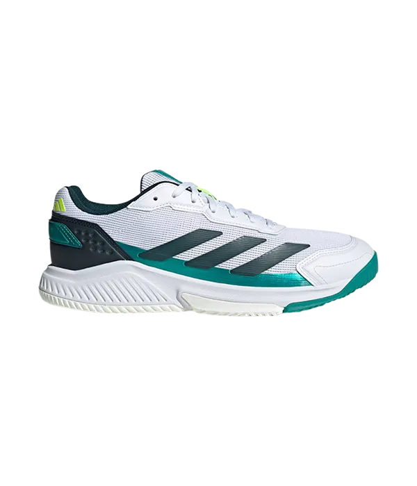 Zapatillas Adidas Courtquick Padel M Blanco/Verde 2025