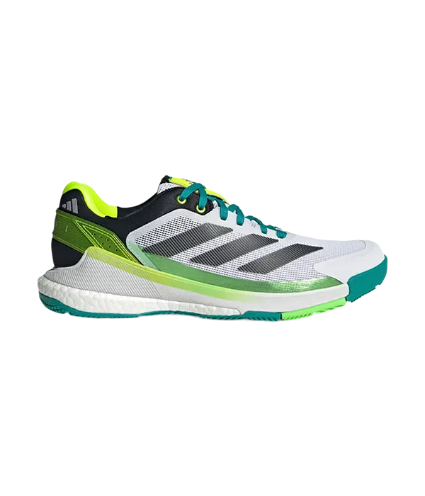 Zapatillas Adidas Crazyquick BOOST Padel M Blanco/Verde Metalico 2025