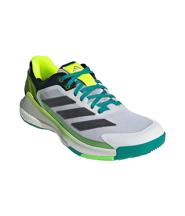 Zapatillas Adidas Crazyquick BOOST Padel M Blanco/Verde Metalico 2025