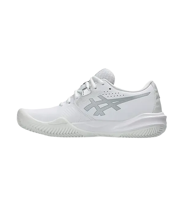 Zapatillas Asics Challenger 15 Clay Women White/Pure Silver 2025