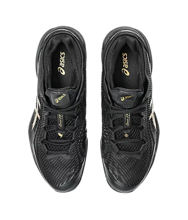 Zapatillas Asics Court FF 3 Novak Clay Night Energy Black/Prism Gold 2025