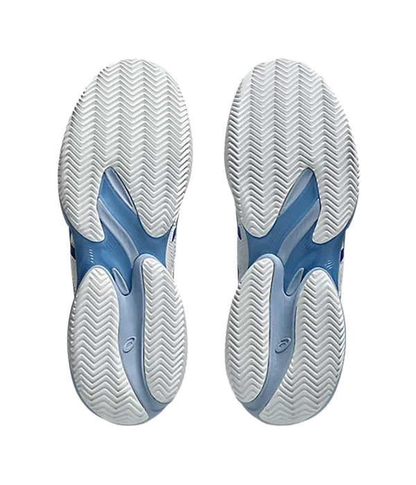 Zapatillas Asics Court FF 3 Novak Clay White/Tuna Blue