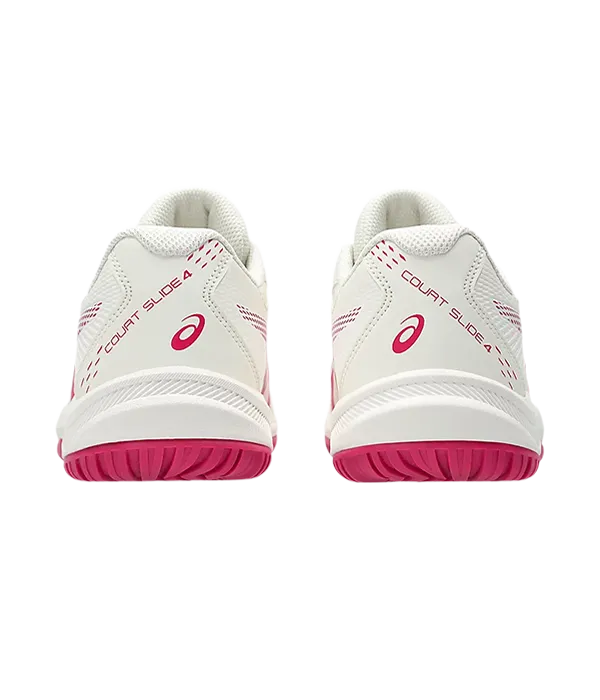 Zapatillas Asics Court Slide 4 Cream/Bright Rose Women 2025