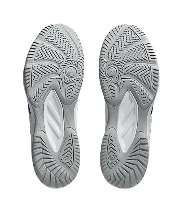 Zapatillas Asics Court Slide 4 White/Dark Cobalt 2025