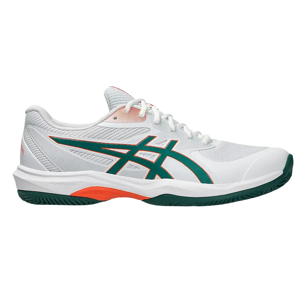 アシックス　game ff 白グリーン　26センチ Asics Padel Shoes Game FF Padel White/Jewel Green 2026 | PadelPROShop