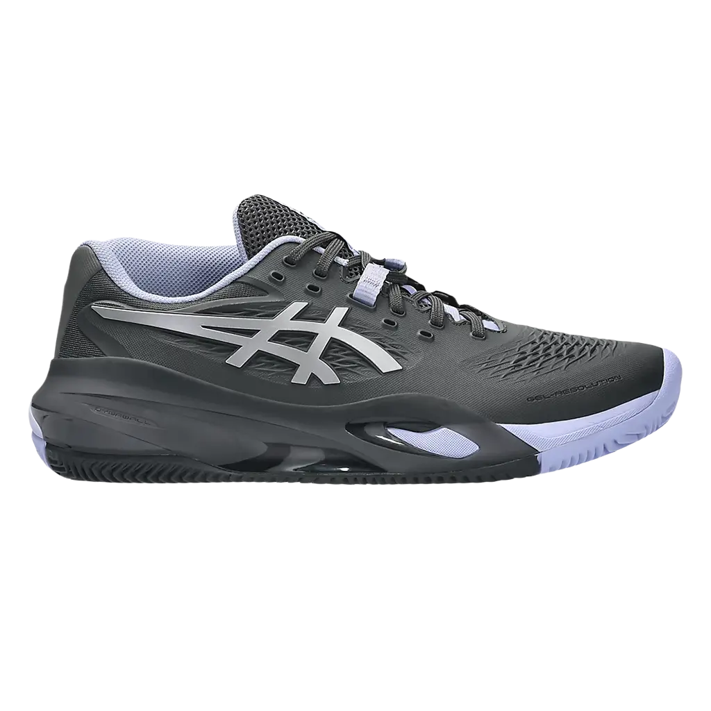 Asics Padel Shoes Gel-Resolution x Clay Night Energy Graphite Grey