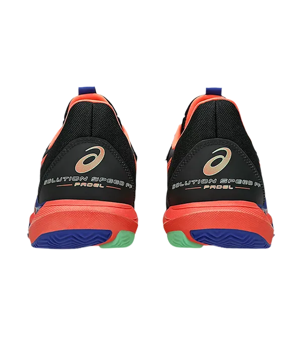 Zapatillas Asics Solution Speed FF 3 Padel Black/Vivid Coral 2025