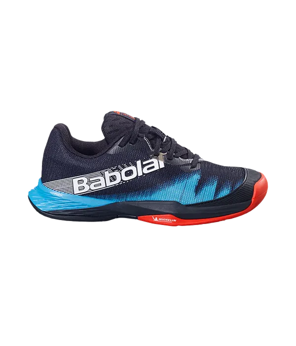 Zapatillas Babolat Jet Premura 2 Junior Black/Tomato Red 2025