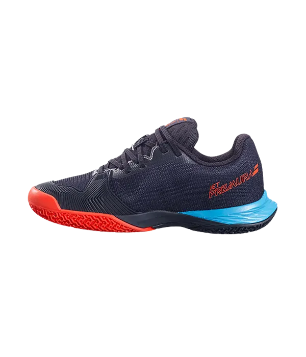 Zapatillas Babolat Jet Premura 2 Junior Black/Tomato Red 2025